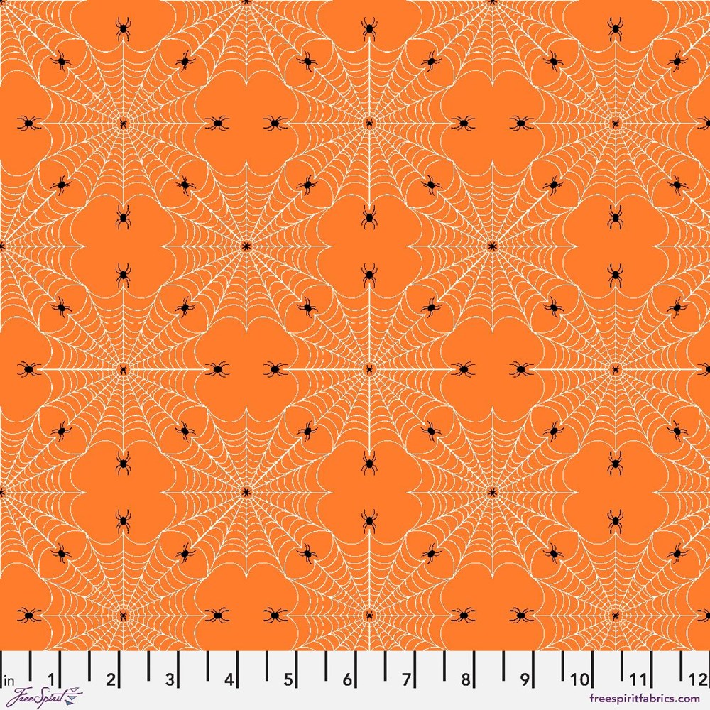 Spiderweb - Orange II Scaredy Cat II Rachel Hauer
