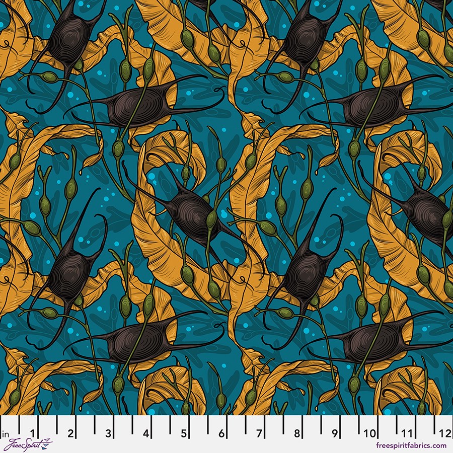 Mermaid&#39;s Purse - Teal II Mariana II Rachel Hauer