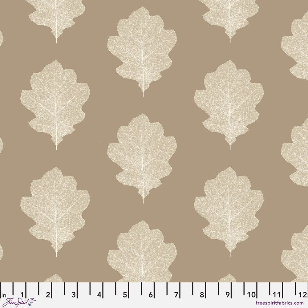 Oak Filigree - Wheat II Woodland Blooms II Sanderson