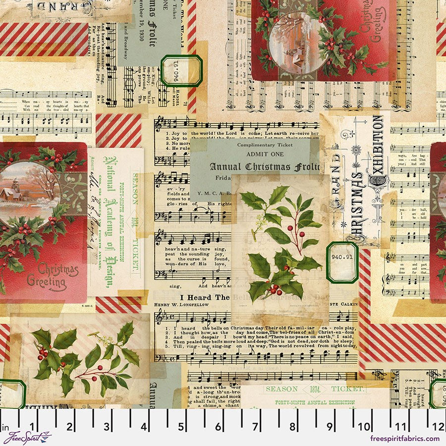 Holiday Collage - Multi ll Holidays Past ll Tim Holtz