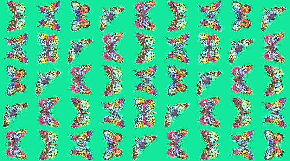 Butterfly Hugs - Lagoon II Daydreamer II Tula Pink
