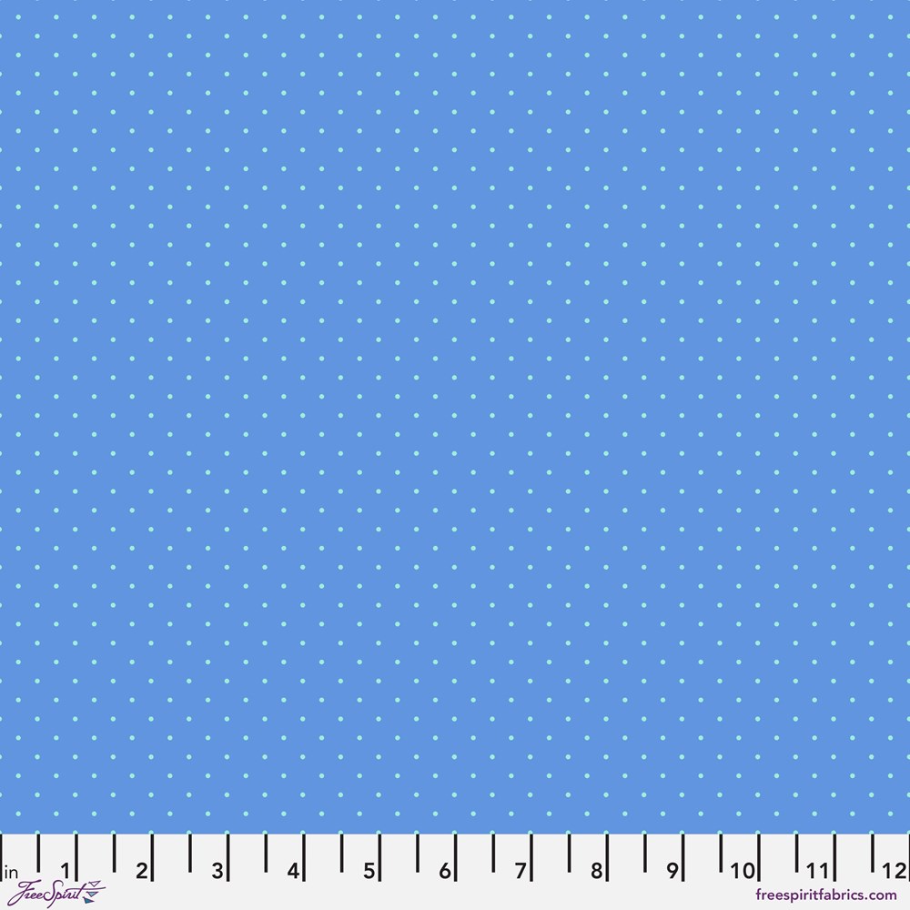 Tiny Dots - Bluebell II True Colours II Tula Pink