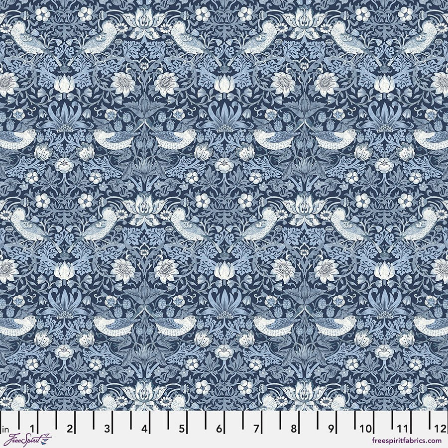 Mini Strawberry Thief - Indigo II Buttermere II  William Morris
