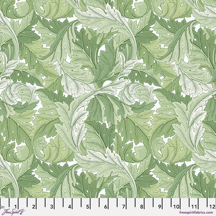Acanthus - Green II Leicester II William Morris &amp; Co