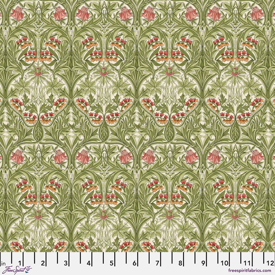Bluebell - Leaf Green ll Emery Walker ll Morris &amp; Co