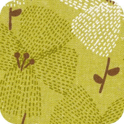 SB-850380D1-3 AVOCADO II COTTON FLAX PRINTS