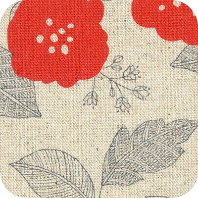 SB-850381D1-2 RED II COTTON FLAX PRINTS