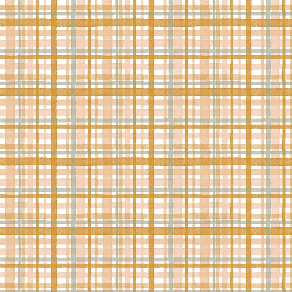 WOOD PLAID - WHITE II WOOD YOU BE MINE?