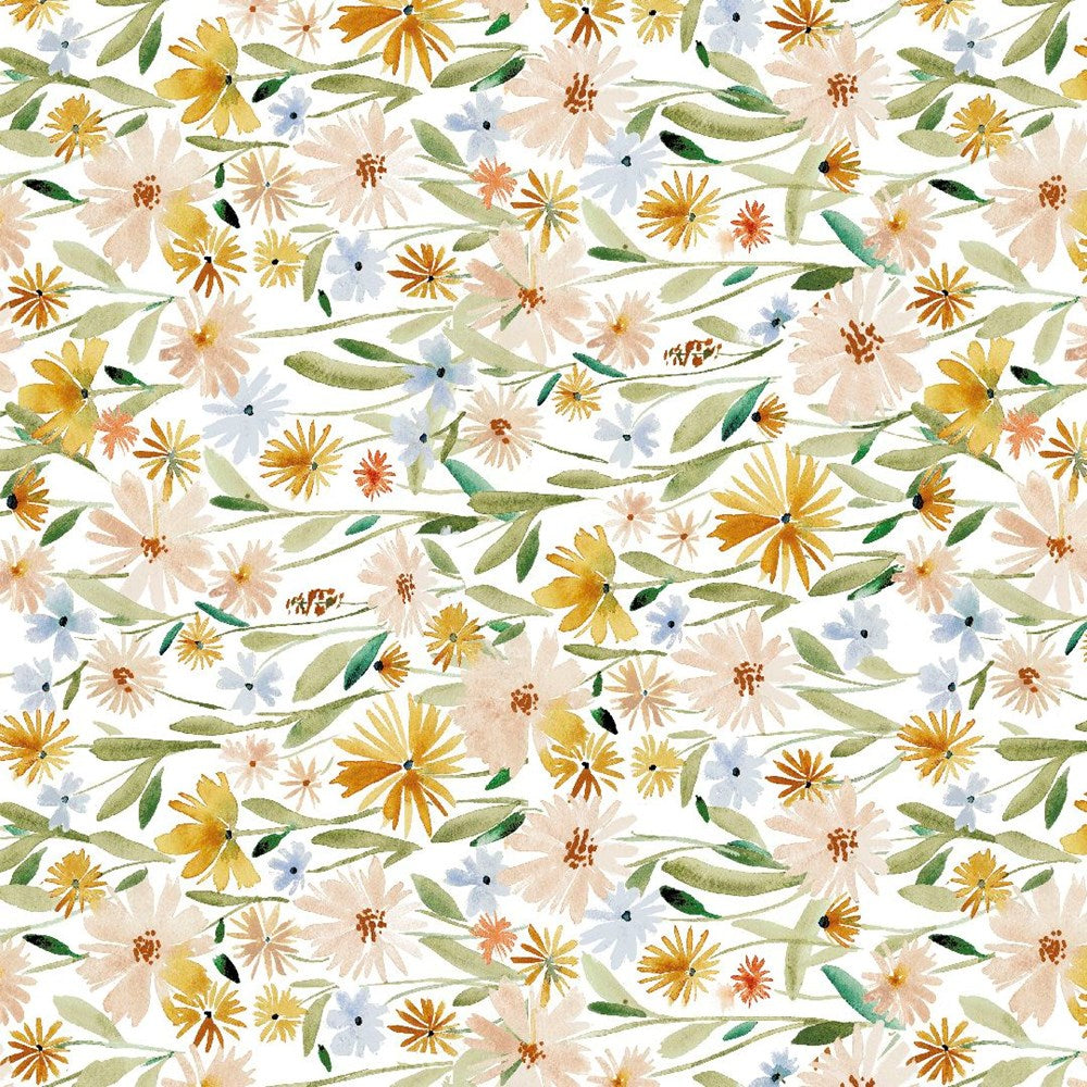 FLORAL WASH - WHITE II WOOD YOU BE MINE?