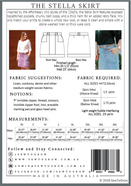The Stella Skirt Pattern
